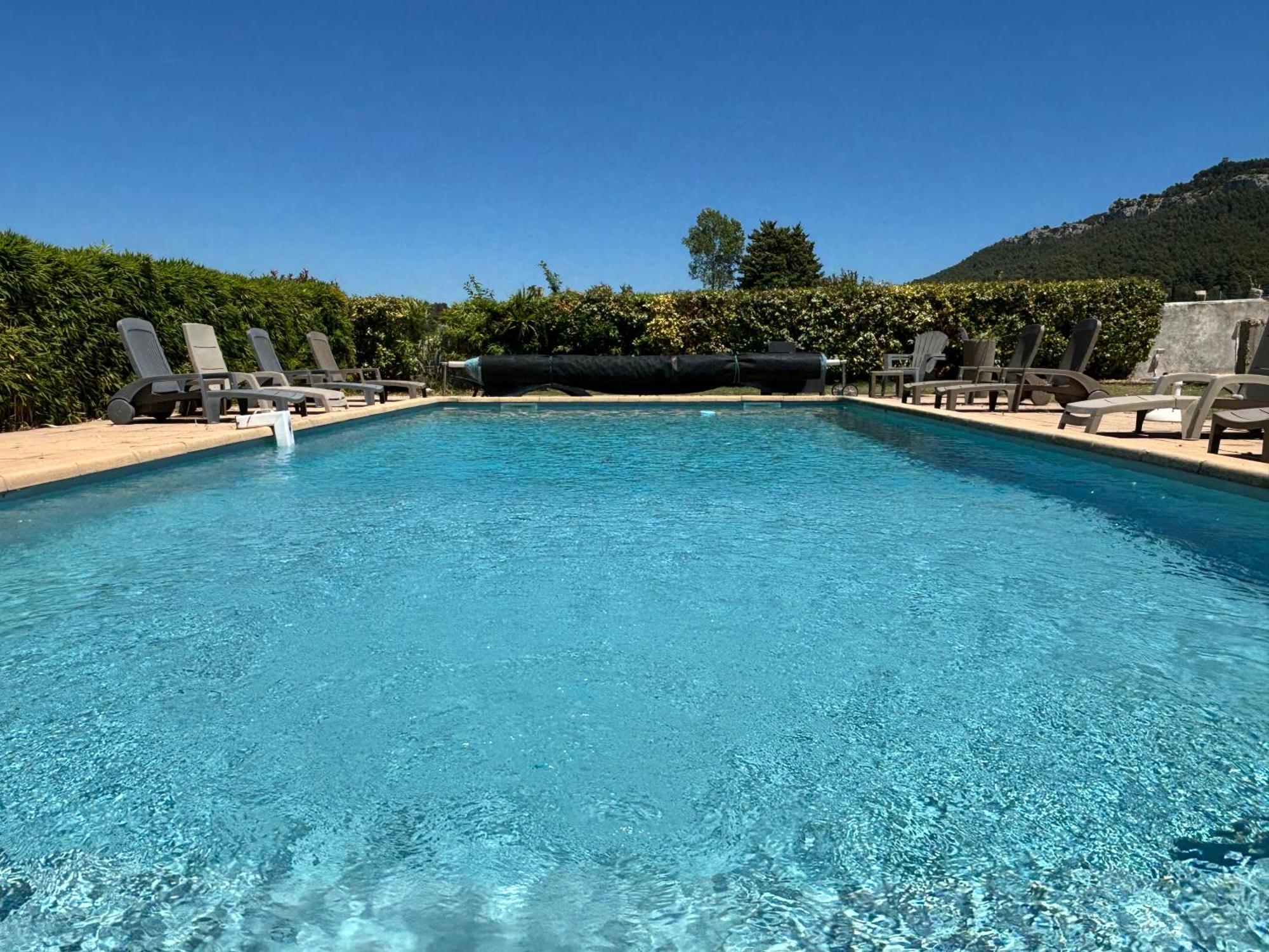 Appart. 4 Pers A 6 Kms De Cassis Avec Acces Piscine 罗科福尔拉贝杜勒 外观 照片